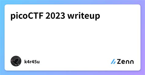 picoctf 2023 writeup